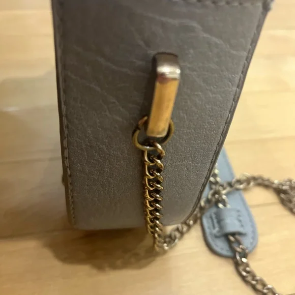 Urban Expressions Studded Gray Crossbody Bag - Picture 6 of 8